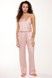 Піжама жіноча LingaDore 7622, rose smoke print (димово -рожевий), XS