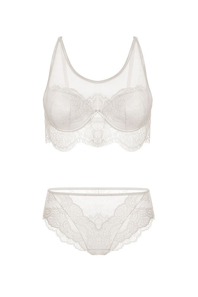 Трусы мини-бикини женские Gracija-Rim Yvonne 94100, слоновая кость, XS