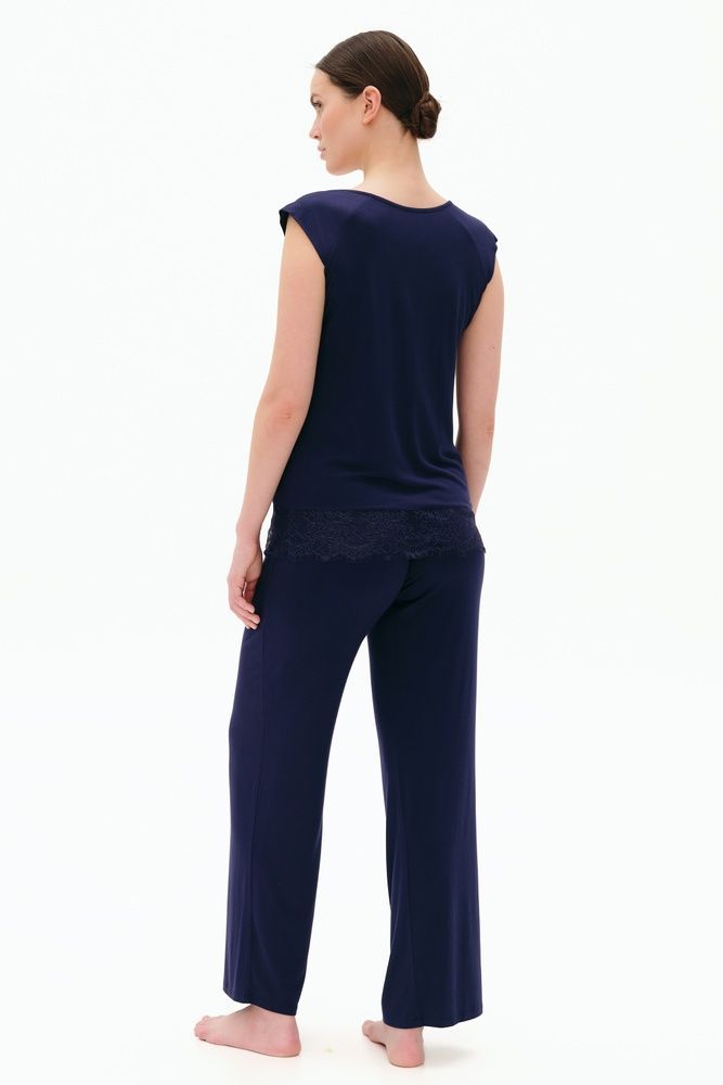 Піжама жіноча Effetto 03306P, Blue (синій), 3XL