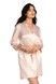 Халат жіночий Effetto S03200IM, Blush/rose (світло-рожевий), 3XL