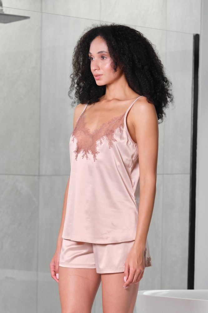Піжама жіноча Effetto S03405, rose gold(рожевий беж), M