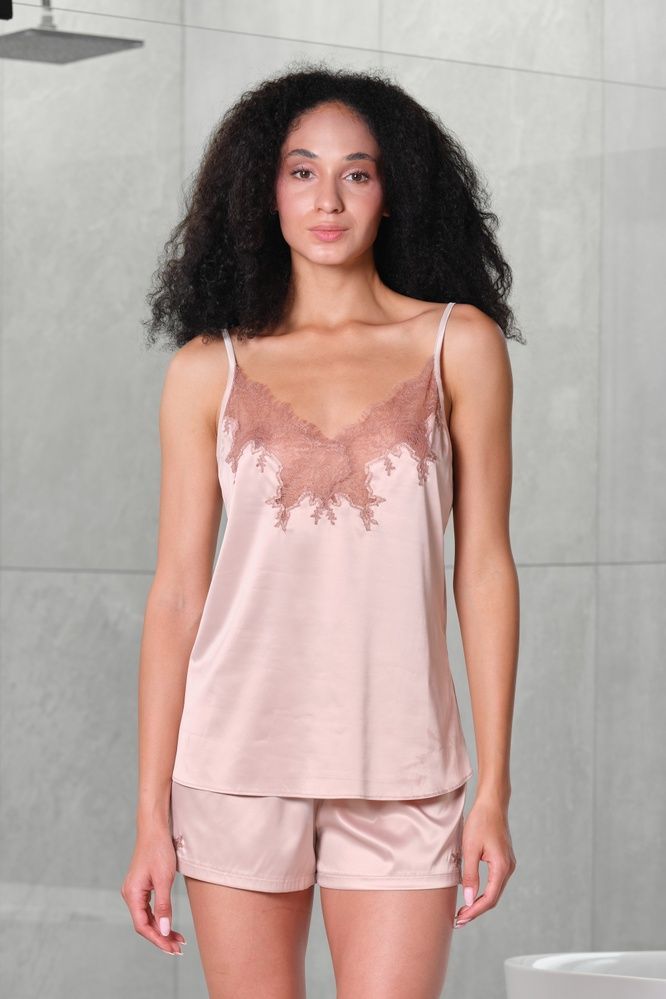 Піжама жіноча Effetto S03405, rose gold(рожевий беж), M