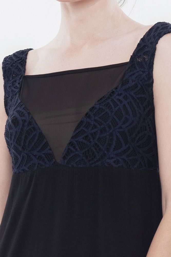 Нічна сорочка жіноча Effetto 03141, Black (чорний), S
