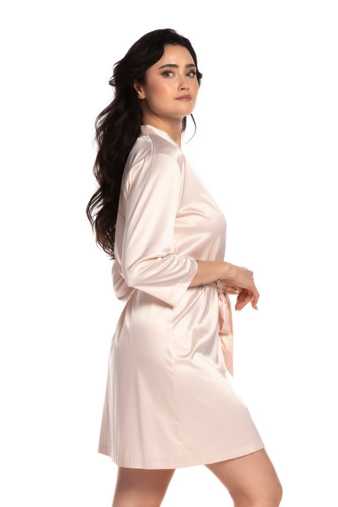 Халат жіночий Effetto S03200IM, Blush/rose (світло-рожевий), 3XL