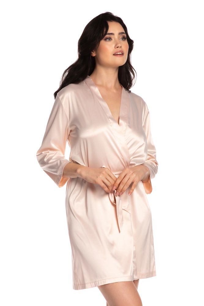 Халат жіночий Effetto S03200IM, Blush/rose (світло-рожевий), 3XL