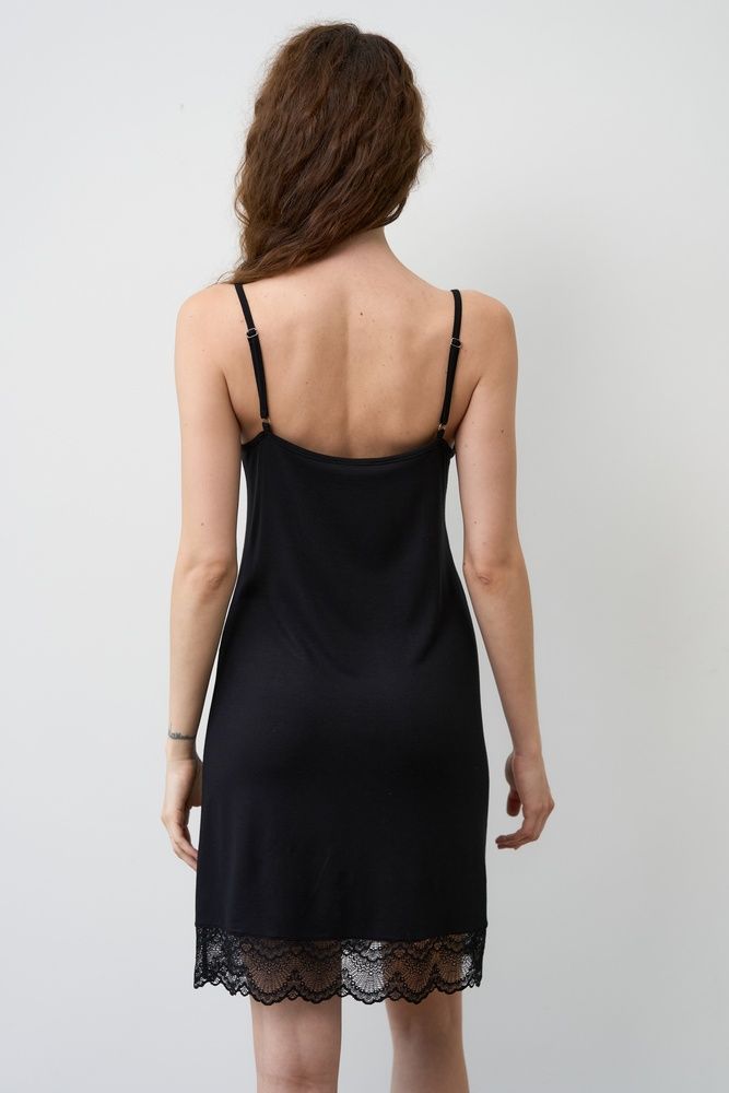 Нічна сорочка жіноча Effetto 02104, Black (чорний), XS