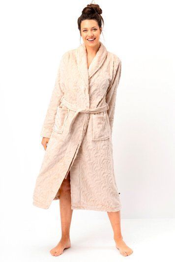 Халат жіночий Key LGL 605 B25, beige (бежевий), S/M