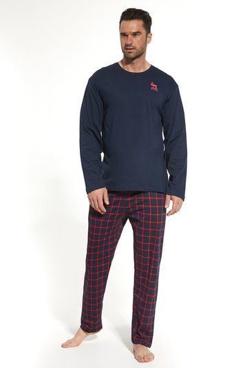 Піжама чоловіча Cornette 219 Wild horse 2 124-22, navy blue/red (синьо-червоний), L