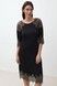 Ночная рубашка женская Effetto 03343P, чорний*, 3XL