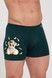 Труси-боксери чоловічі Cornette 280-264 Tattoo B26, green (зелений)