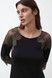 Ночная рубашка женская Effetto 03343P, чорний*, 3XL