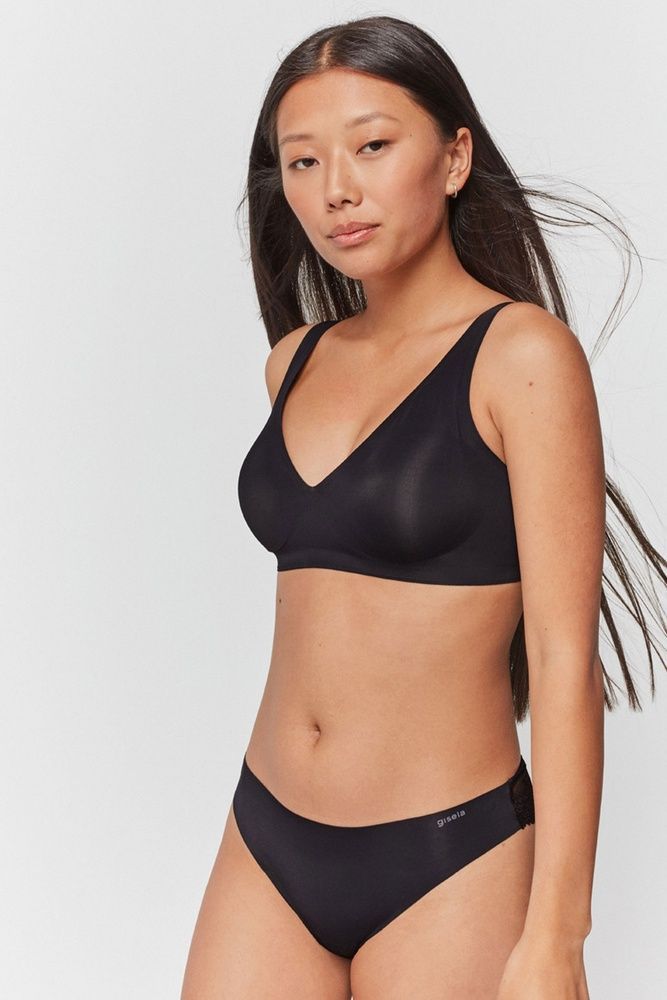 Бюстгальтер з пуш ап Gisela 10011T, Black (чорний), XL