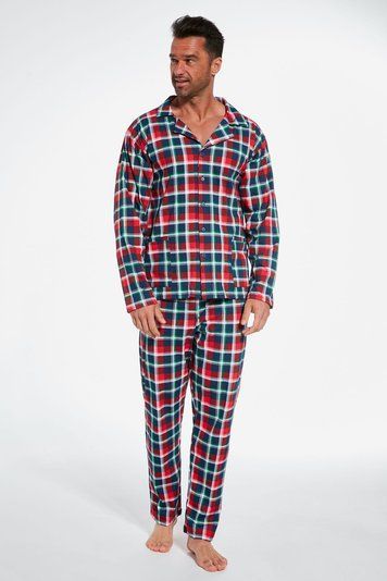 Піжама чоловіча Cornette 253 Jimmie 905-23, navy blue/red (синьо-червоний), M