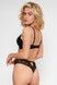 Труси-стрінги жіночі LingaDore 6611T, Black Velvet (чорний), S