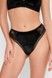 Труси-стрінги жіночі LingaDore 6611T, Black Velvet (чорний), S