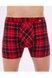 Трусы-боксеры мужские Cornette 904-120 Prime B24 3-5XL, красно-черный, 3XL