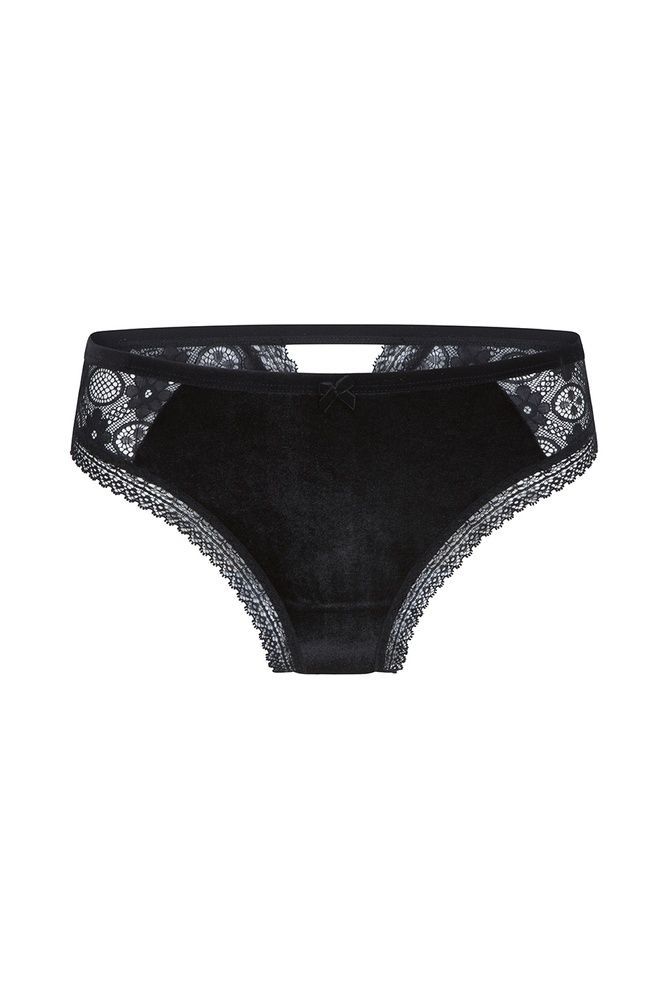 Труси-стрінги жіночі LingaDore 6611T, Black Velvet (чорний), S