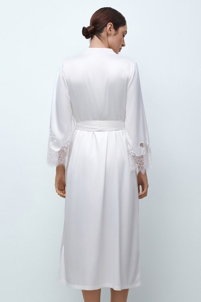 Халат жіночий Effetto S03402, white (білий), XS