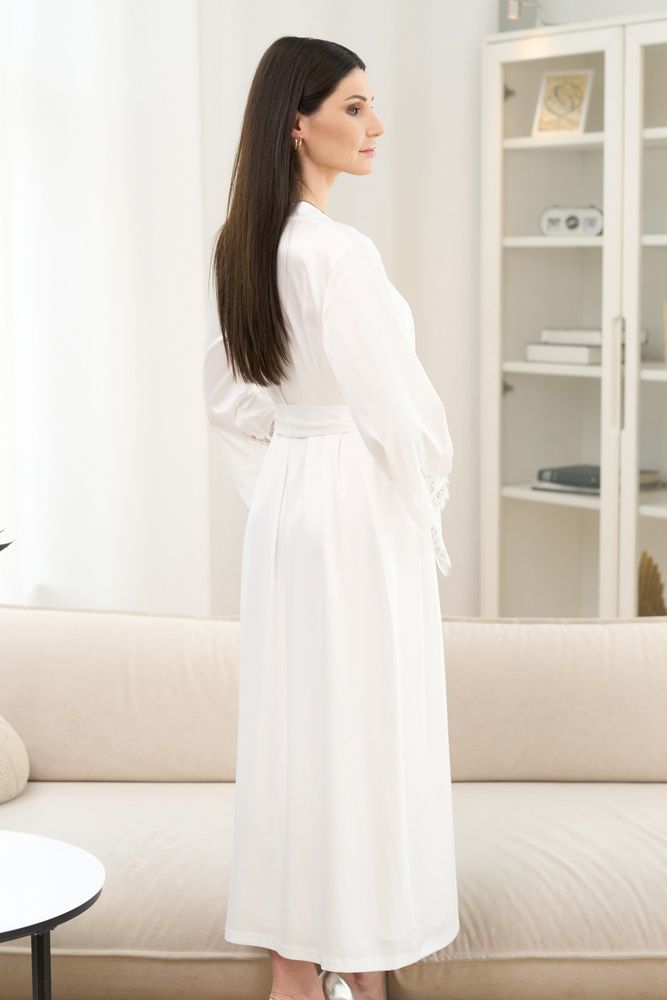 Халат жіночий Effetto S03402, white (білий), XS