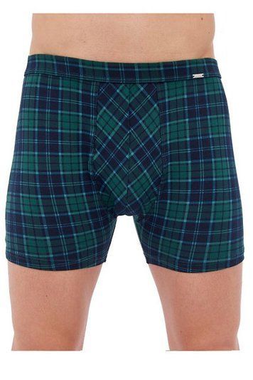 Труси-боксери чоловічі Cornette 904-121 Prime B24, green/navy blue (зелено-синій), L