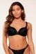 Бюстгальтер з формованою чашкою LingaDore 1400-1X, Black sparkle (чорний), 70, B