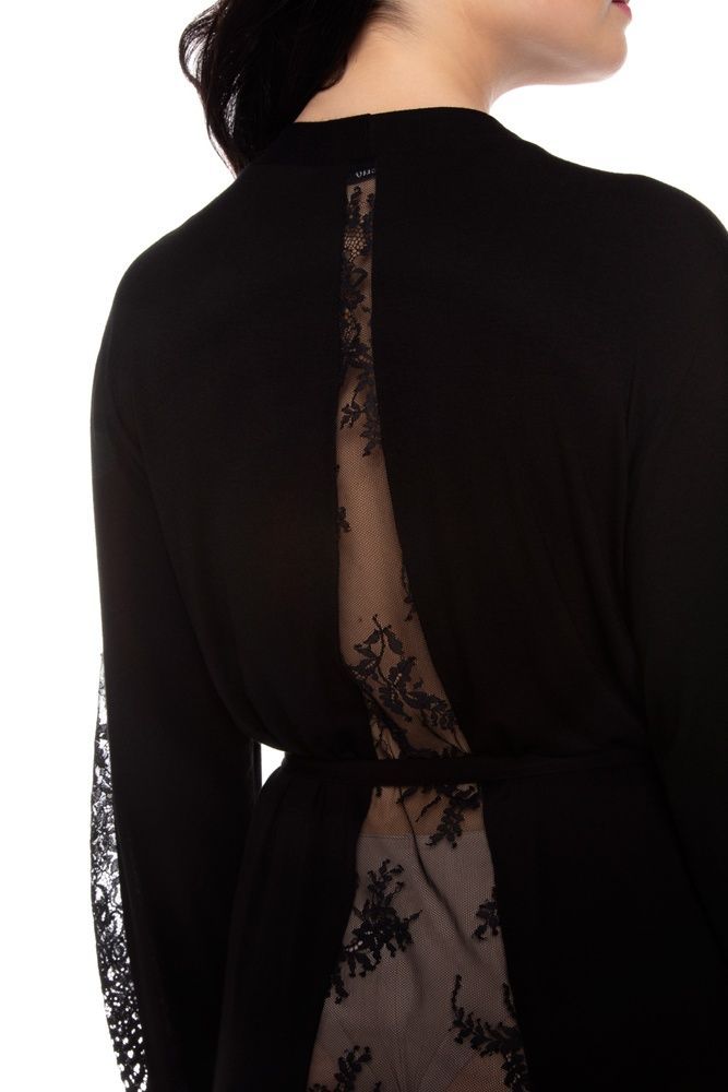 Халат жіночий Effetto 10502CР, Black (чорний), 3XL