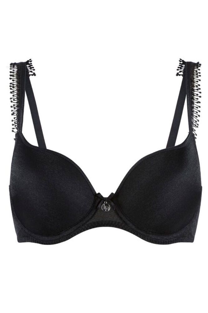 Бюстгальтер з формованою чашкою LingaDore 1400-1X, Black sparkle (чорний), 70, B