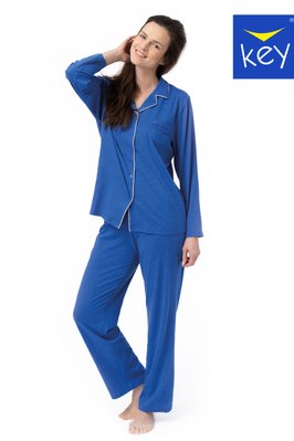 Пижама женская Key LNS 266 B23, синий, L