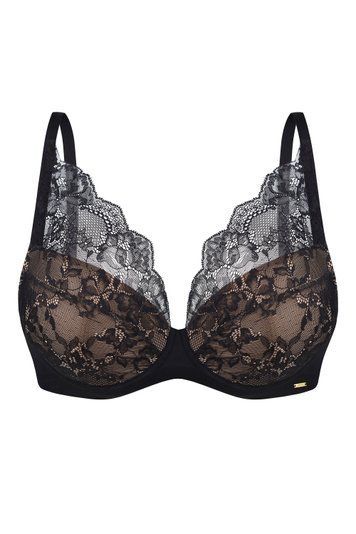 Бюстгальтер зі з'ємними вкладишами пуш-ап Effetto CAMILLA 021 010, Black (чорний), 75, B