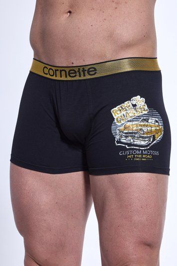Труси-боксери чоловічі Cornette 239 Ride the Classic 280-239 Tatoo A25, black (чорний), L