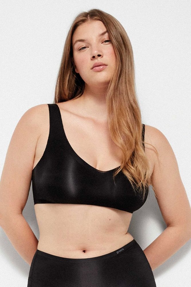 Бюстгальтер-бралет з формованою чашкою Gisela 10026T, Black (чорний), S