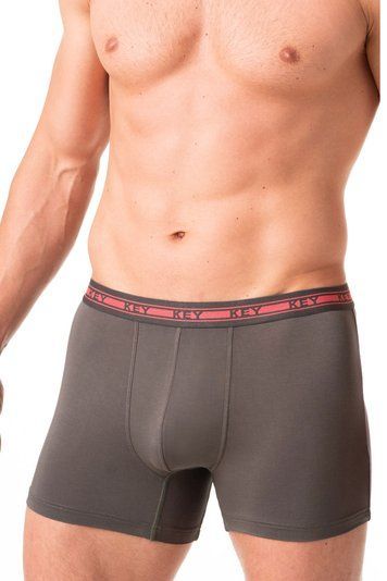 Труси-боксери чоловічі Key MXH 178 A24, BR (коричневий), L