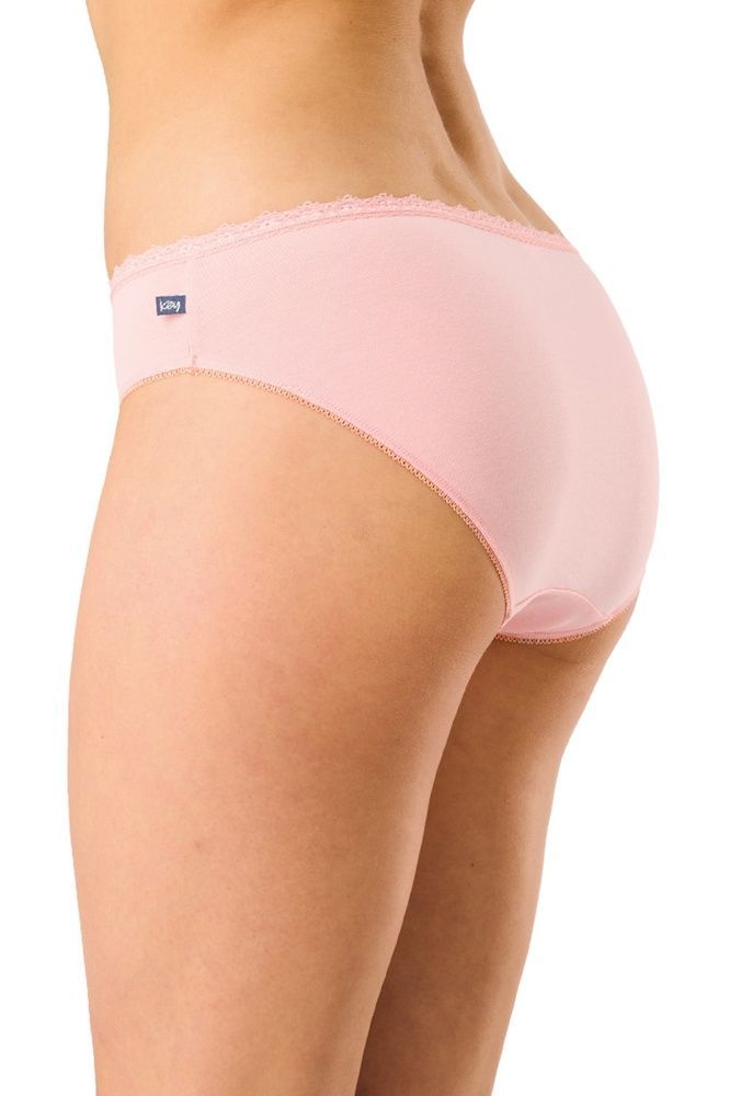 Набір трусів міні-бікіні жіночих 2 шт Key LPR 711 A26, pink/beig (рожево-бежевий)