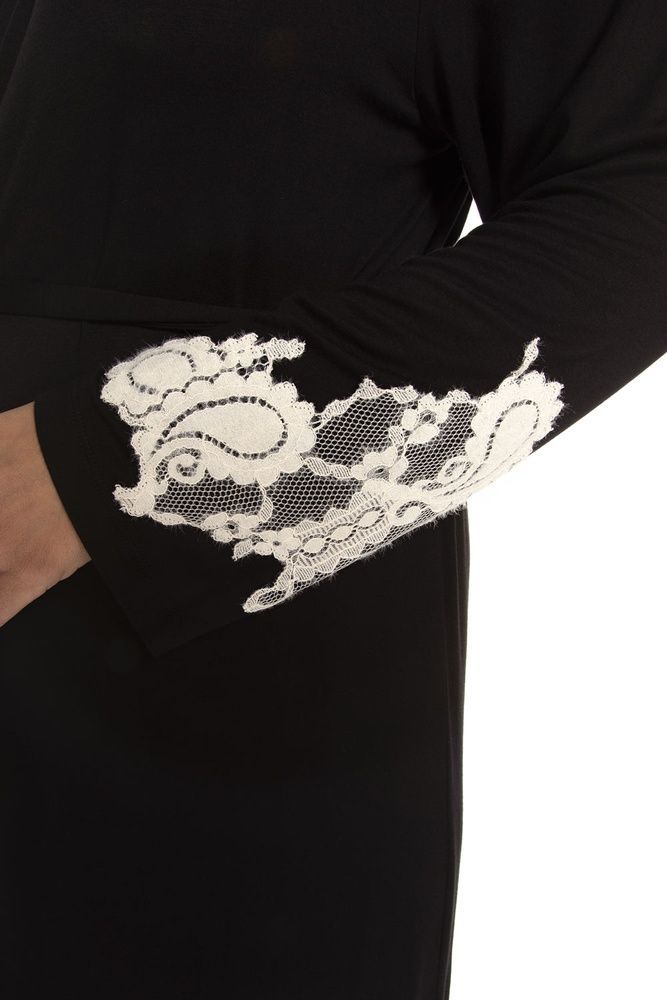 Халат жіночий Effetto 03128, Black (чорний), S