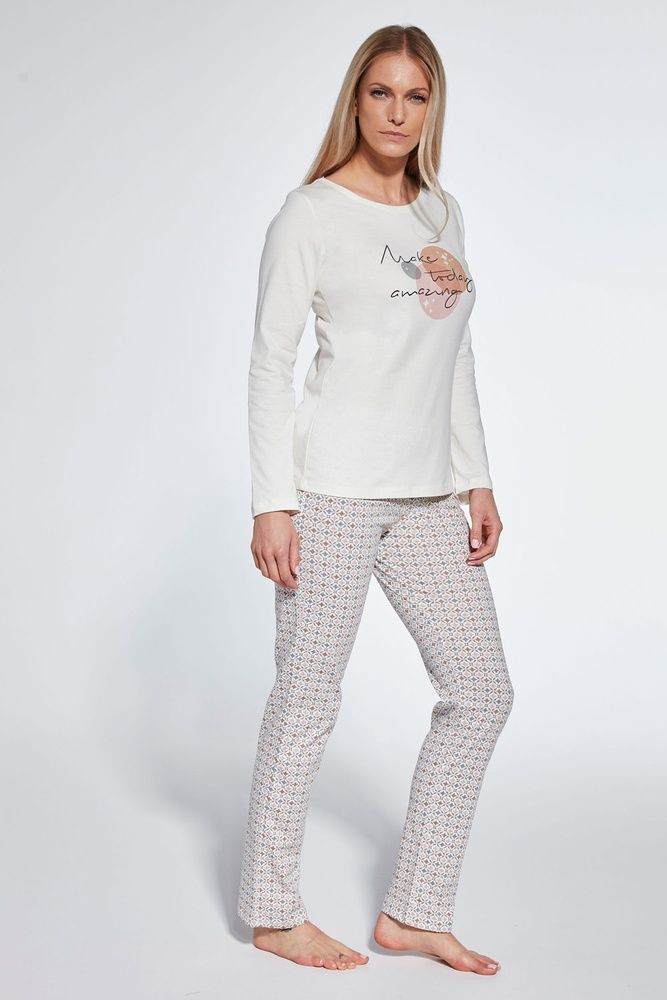 Піжама жіноча Cornette 362 Today 655-23, beige/ecru(бежевий-білий), S
