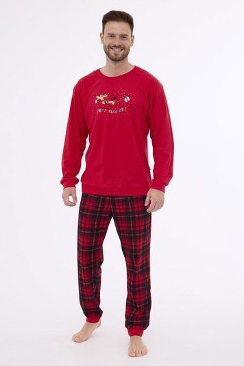 Піжама чоловіча Cornette 115-255 B24, red/black (червоно-чорний), L