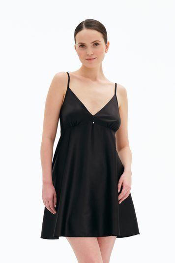 Нічна сорочка жіноча Effetto S03199IM, Black (чорний), XXL