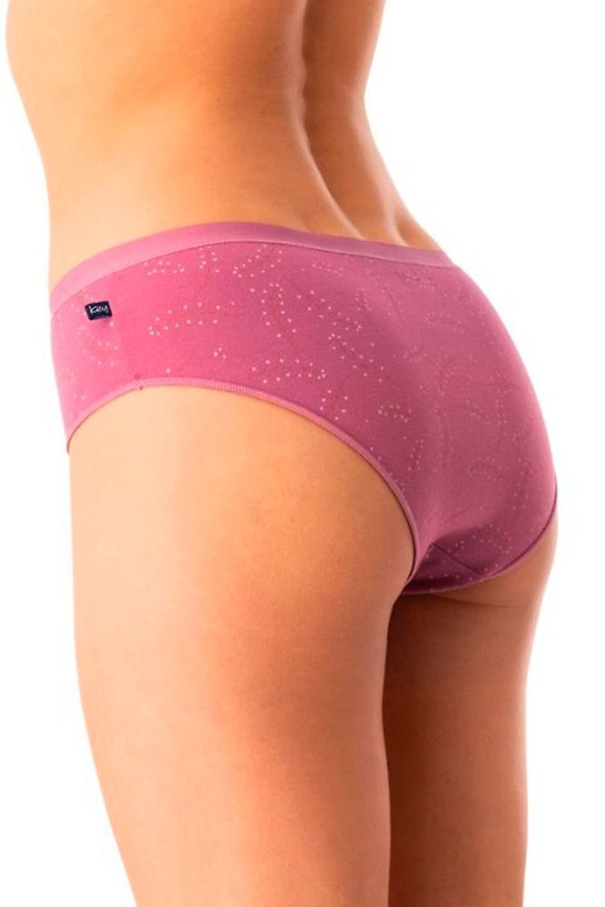 Набір трусів-бікіні жіночих 2 шт Key LPN 523 B25, light pink/dark pink print(св.рожевий/т.рожевий принт)