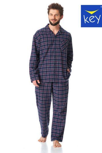 Піжама чоловіча Key MNS 414 B23 3-4XL, принт, 3XL