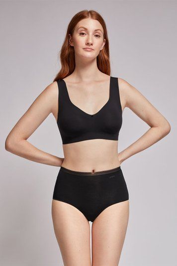 Труси-міді жіночі Gisela 209P1, Black (чорний), XL