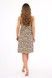 Нічна сорочка жіноча Cornette 470 Coco 4 610-470 B25, beige/brown (бежево-коричневий), S