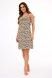 Нічна сорочка жіноча Cornette 470 Coco 4 610-470 B25, beige/brown (бежево-коричневий), S