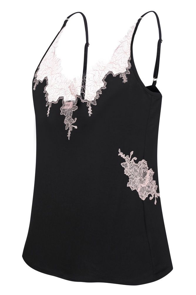Піжама жіноча Effetto 03163/1, Black (чорний), XS