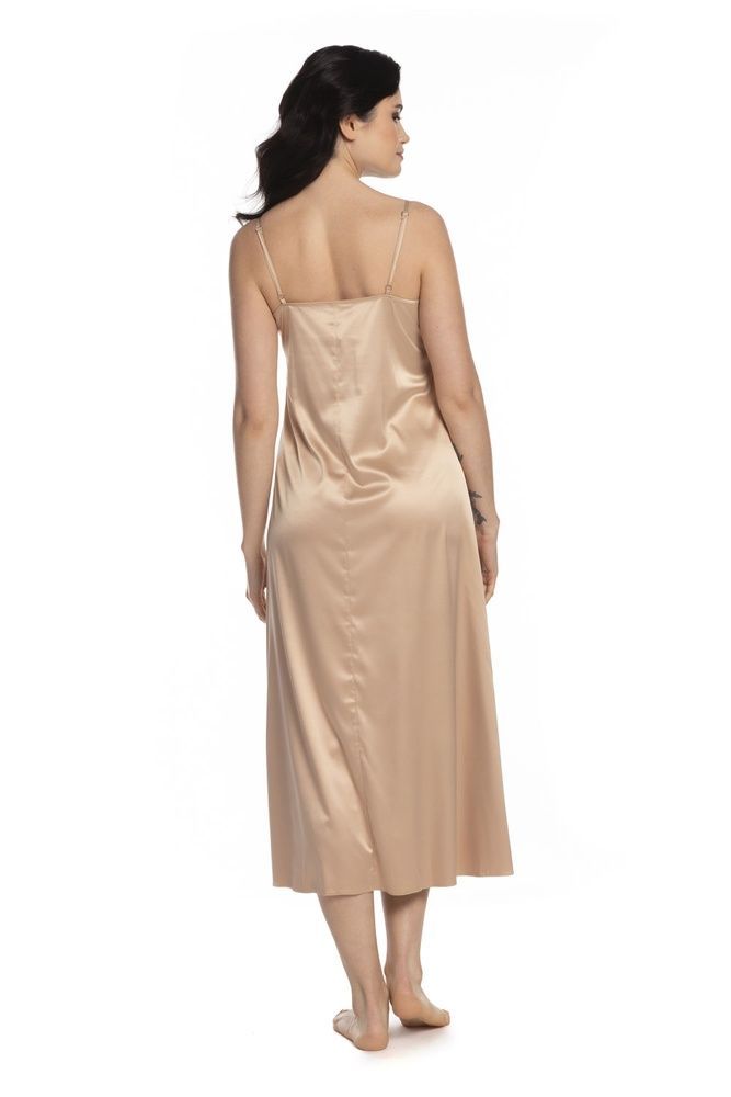 Нічна сорочка жіноча Effetto S03187, beige (бежевий), 3XL