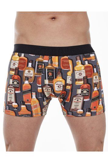 Труси-боксери чоловічі Cornette 143 508-143 HE A25, grey/orange(сірий/помаранчевий), L