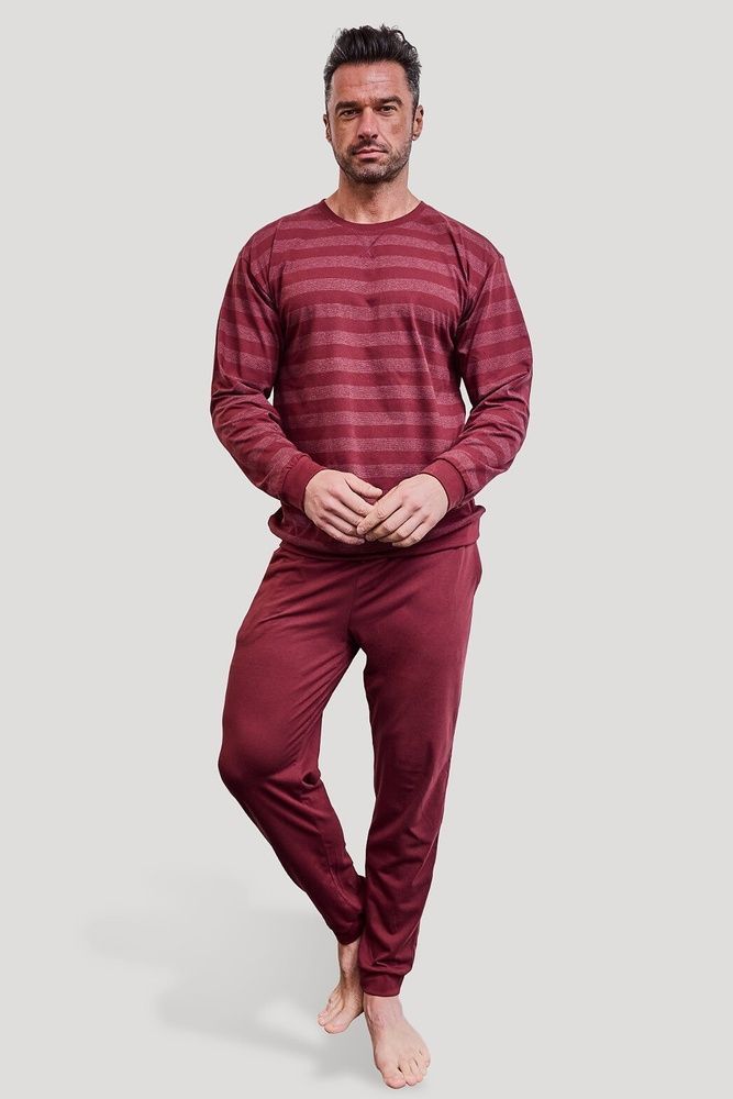 Піжама чоловіча Cornette 117-320 B26, claret (бордовий)