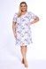 Ночная рубашка женская Cornette 314 Vivian 2 799-314 A25 3-5XL, бело-серо-розовый, 3XL