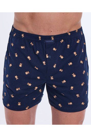 Трусы-шорты мужские Cornette 174 Teddy 011-174 Classic A25 3-5XL, темно-синій, 3XL