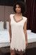 Нічна сорочка жіноча Effetto 03320, beige/brown (бежево-коричневий), XS