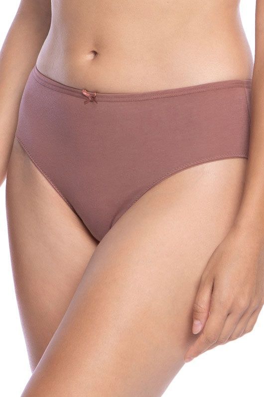 Набір трусів-бікіні жіночих 3 шт Lama 122BI-52, beige/pink (бежево-рожевий), M